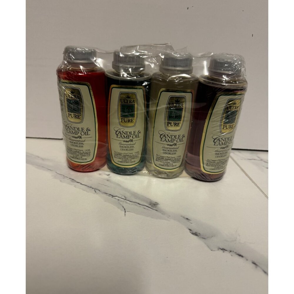 Ultra Pure Candle and Lamp Oil 4 pack